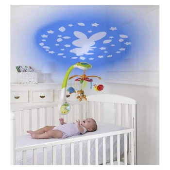 Chicco vrteška sa projektorom Magična šuma-3 Chicco vrteška sa projektorom Magična šuma-3